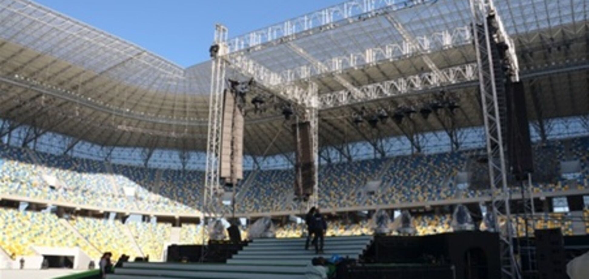 Металоконструкції покрівлі «Львів Арени» буде змонтовано на 100% до 29 жовтня