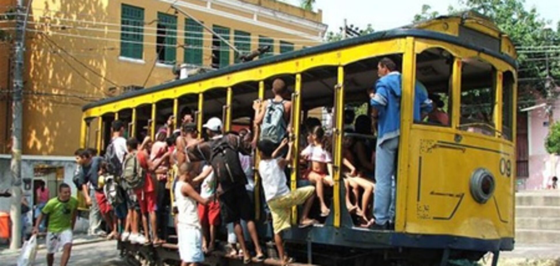 Туристические трамваи Рио остановились на год