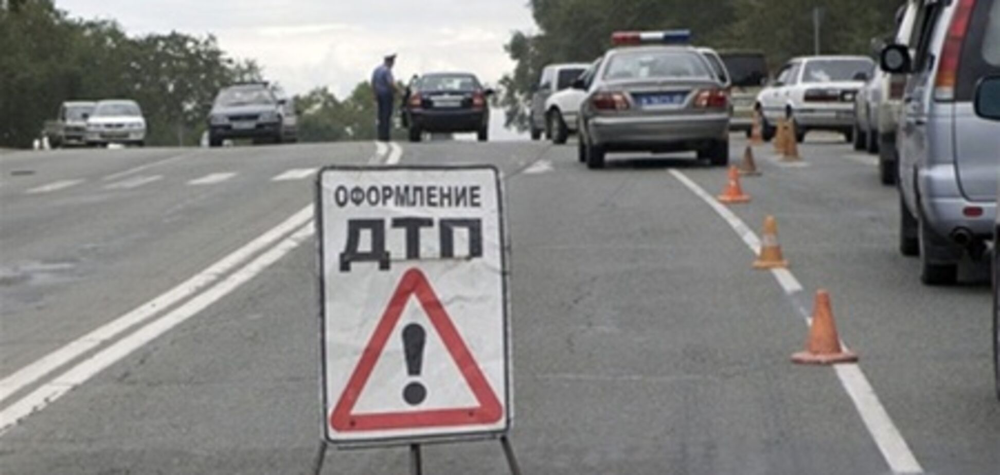 Милиция: мужчина, попавший в ДТП с мэром Обухова, - жив