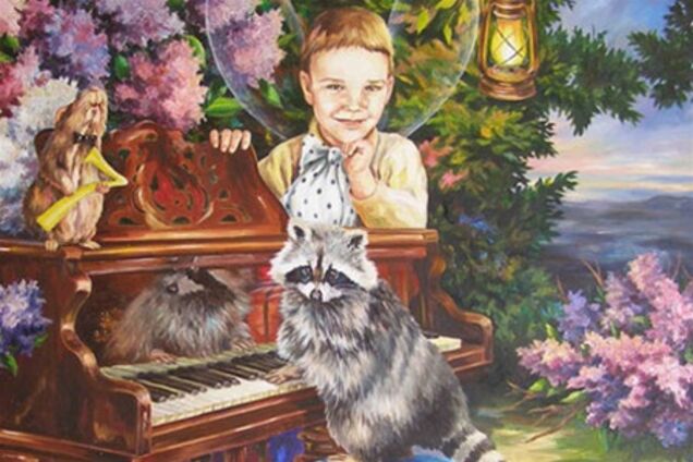 Ельфи-Кличко і Шева-піаніст у світі казки. Фото