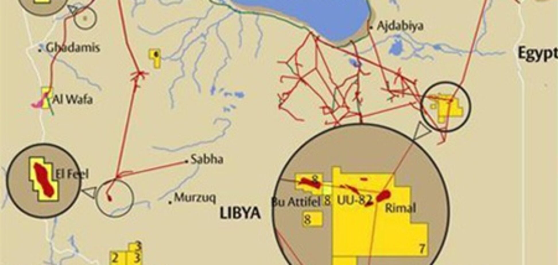Італійська Eni звинуватила Каддафі у знищенні найбільшого родовища нафти