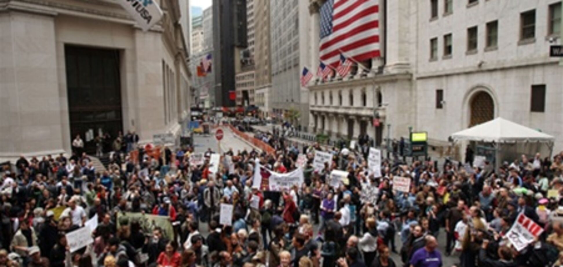 Мер Нью-Йорка: протести проти банківської системи США - непродуктивні