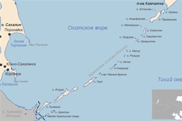 На Курилах стався сильний землетрус