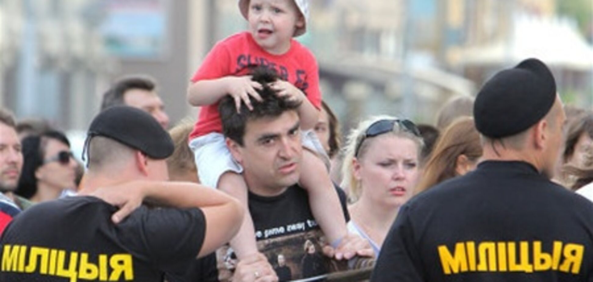 Мітинг опозиції в Мінську закінчився спокійно