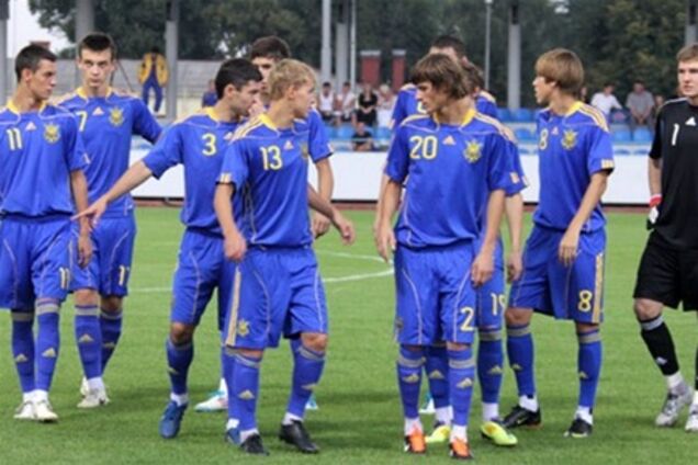 Юношеская сборная Украины разгромила македонцев