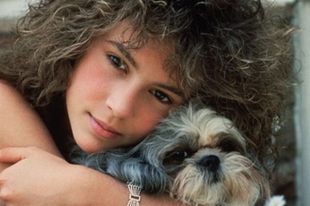 Алисса Милано в детстве была похожа на пуделя