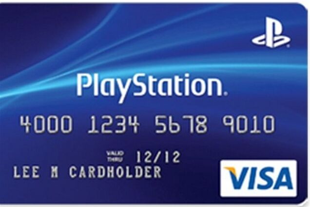 Sony выпускает собственные кредитные карты Playstation