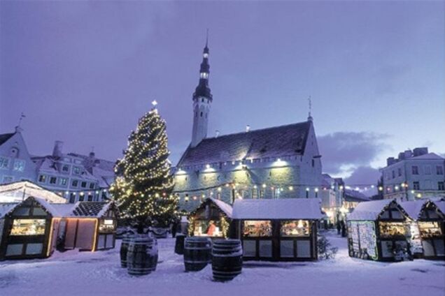 Рождественская ярмарка в Таллине откроется 26 ноября