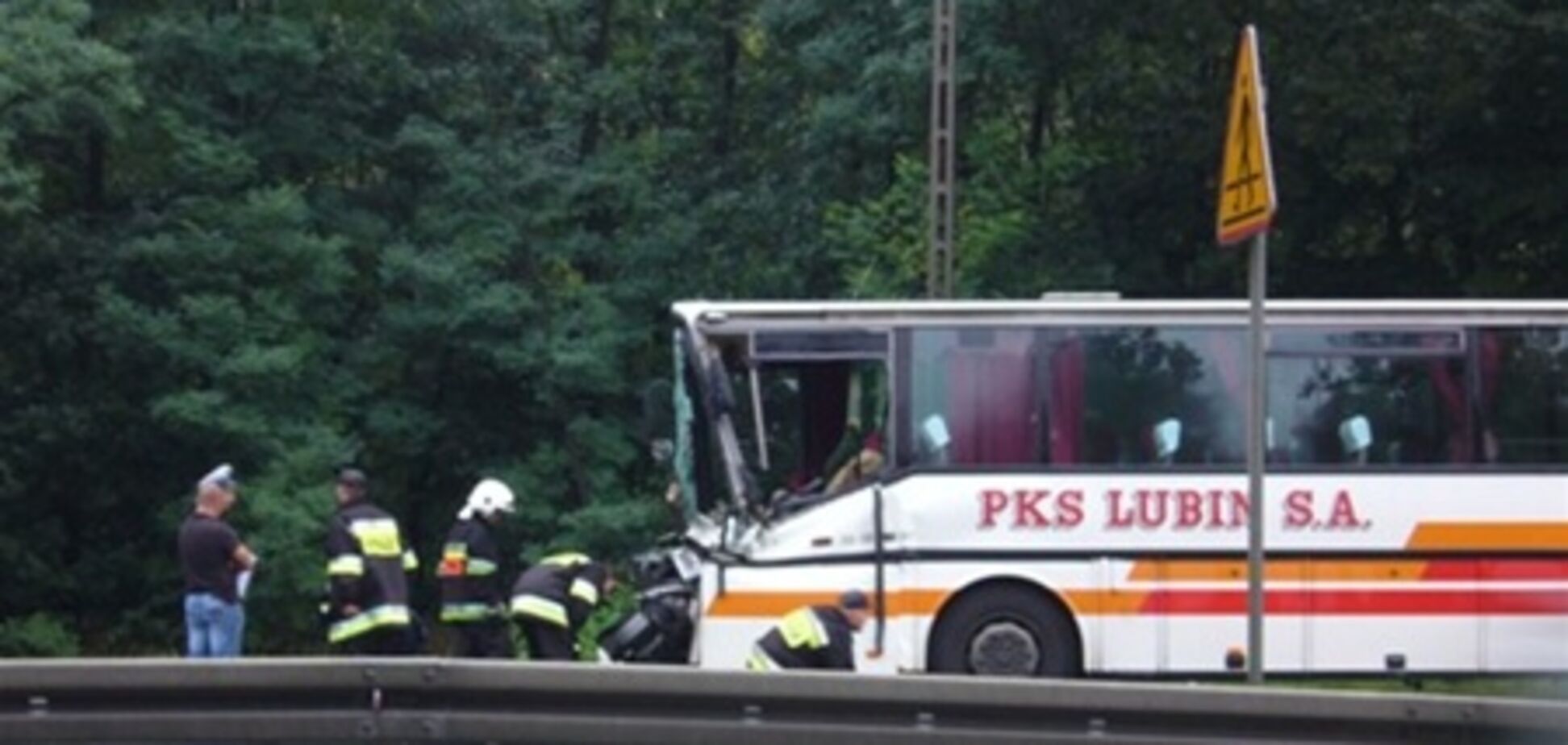 Российская делегация попала в аварию в Польше