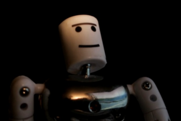 Робот-романтик путешествует по миру с помощью Google. Видео