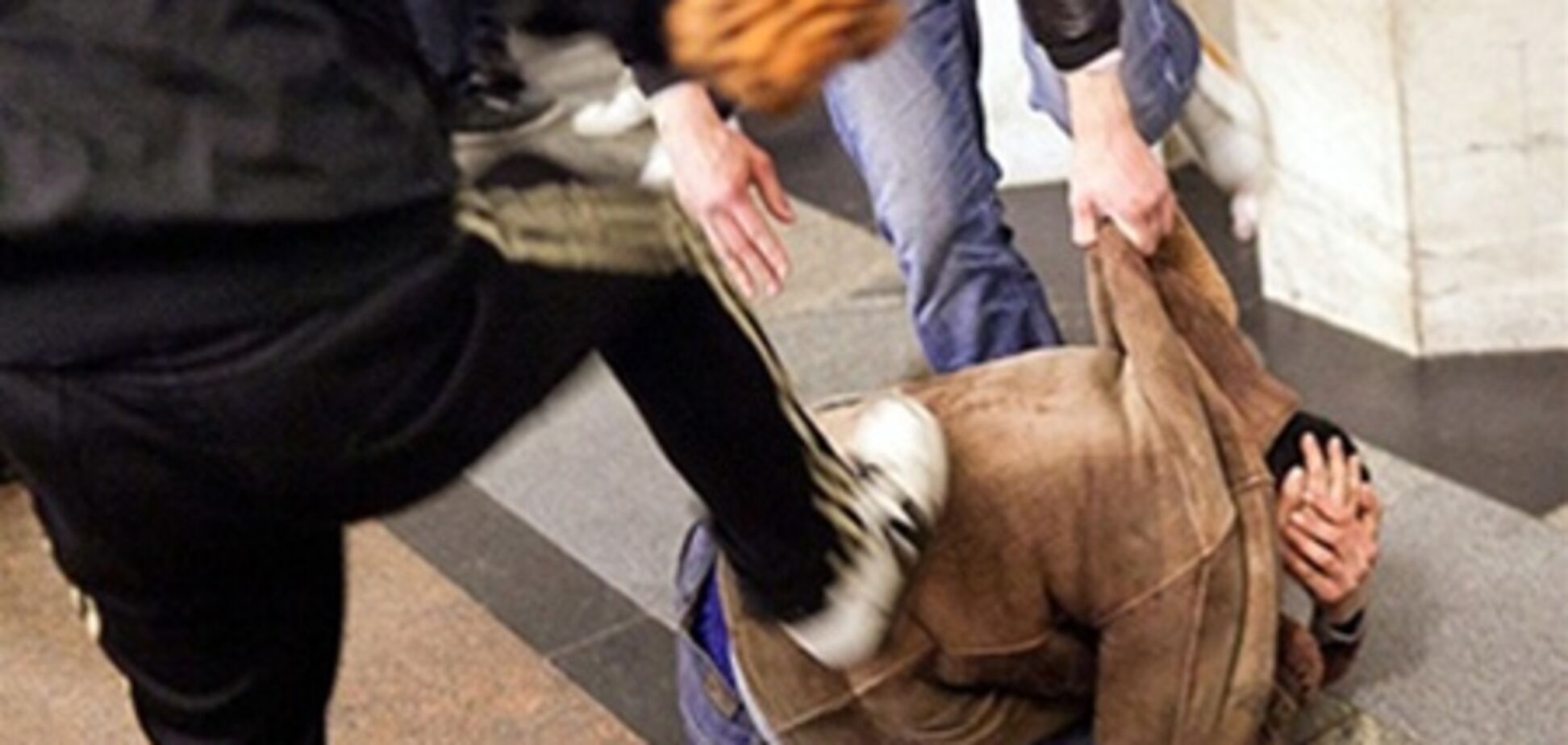 В киевском метро произошла массовая драка