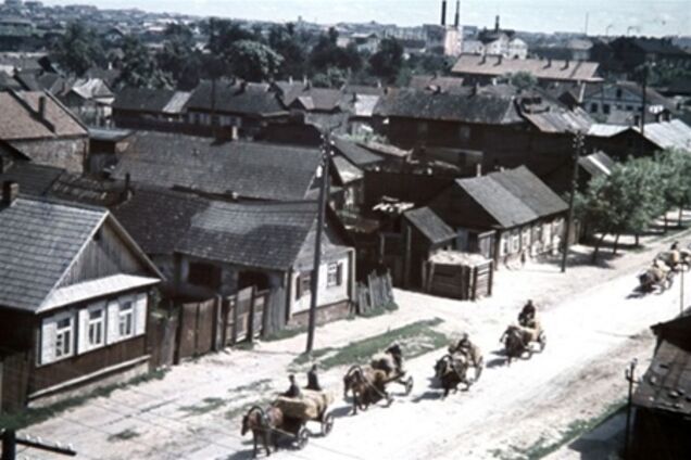 Повседневная жизнь оккупированного Смоленска в цвете