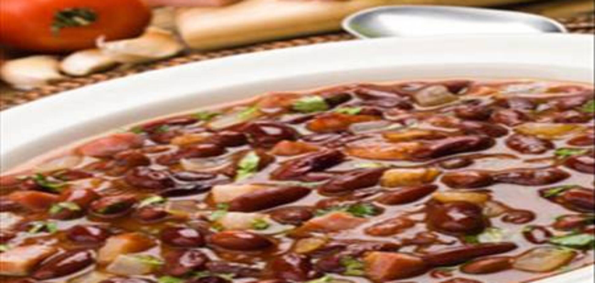 Фасолевый супчик с орехами