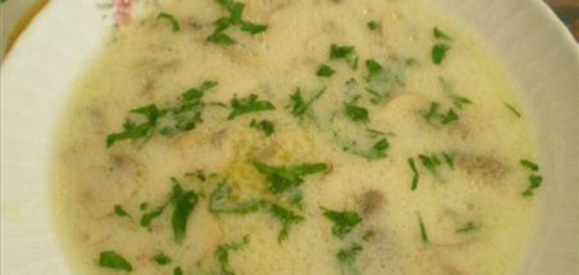 Суп с грибами