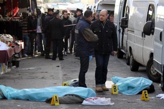 В Италии националист расстрелял африканцев