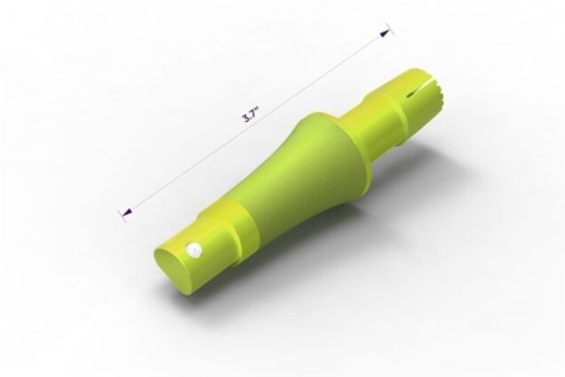 Создан необычный гаджет для выдавливания сока из лимона. Фото