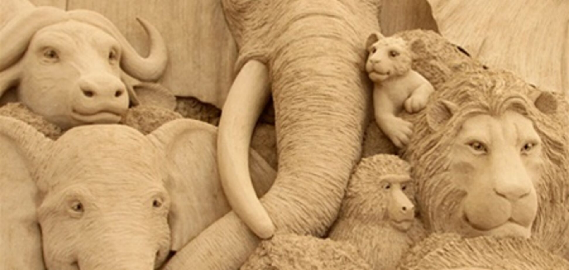 Музей песчаных скульптур в Японии