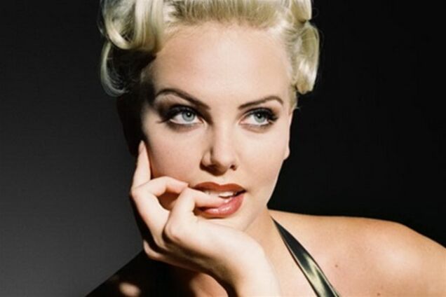 Шарлиз Терон в пухлые годы