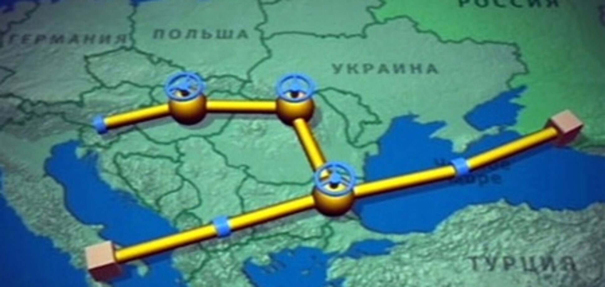 'Газпром' меняет маршрут проекта газопровода 'Южный поток'