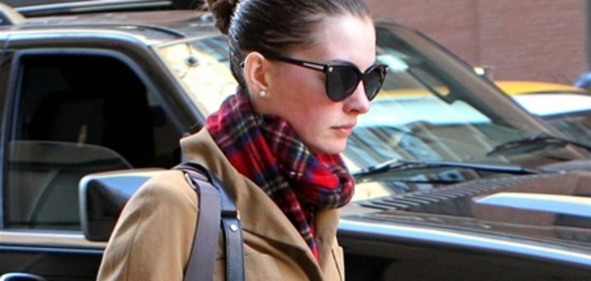 Хэтэуэй навестила родителей