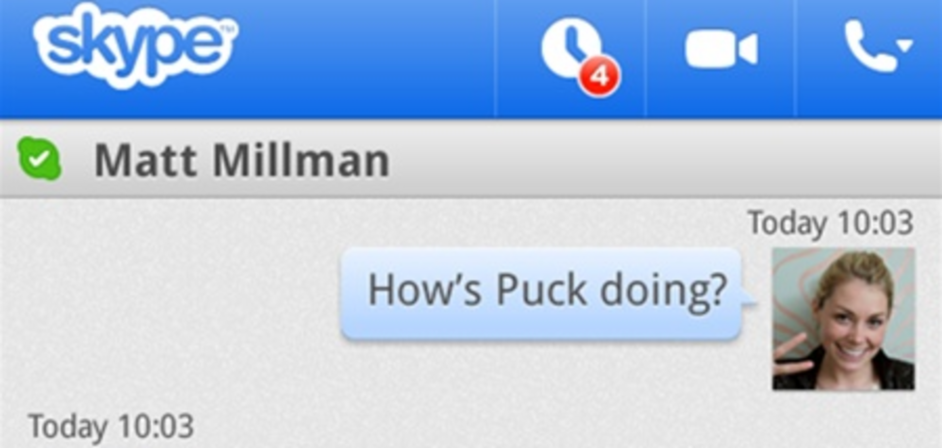 Skype для Android научился принимать и отправлять файлы