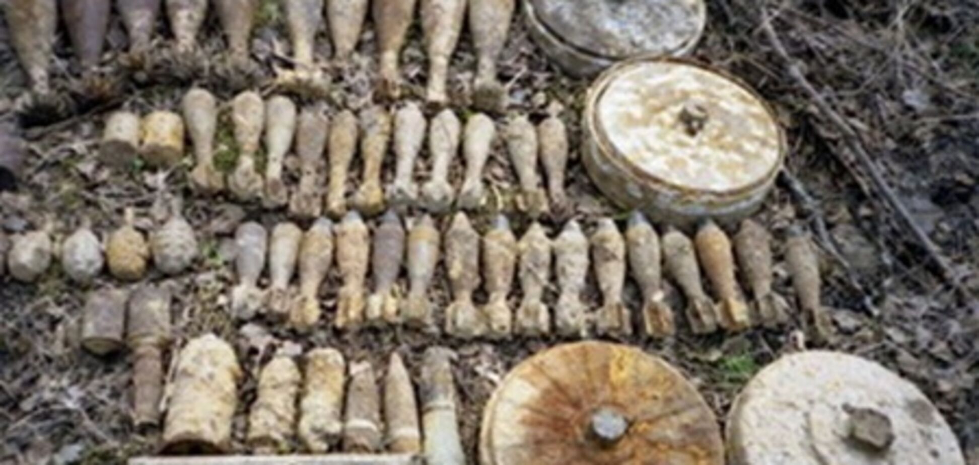 Дніпропетровщина. Знайдено понад 800 боєприпасів часів війни 