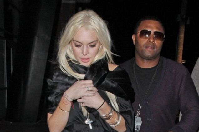 Сестры Лохан посетили концерт