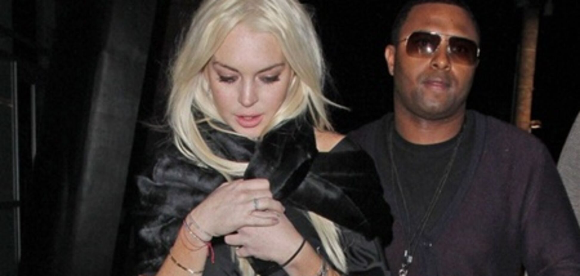 Сестры Лохан посетили концерт