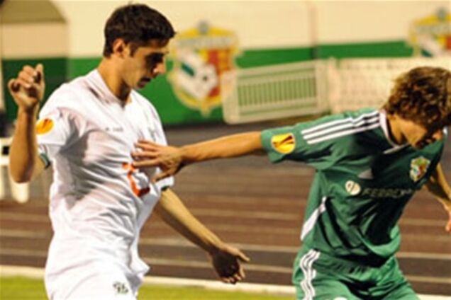 Полтавская 'Ворскла' поражением завершила выступление в Лиге Европы