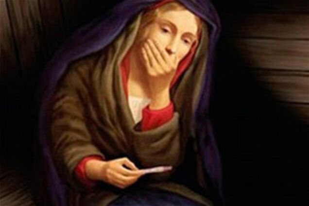 Різдво реальне: у Новій Зеландії Діву Марію зобразили з тестом на вагітність