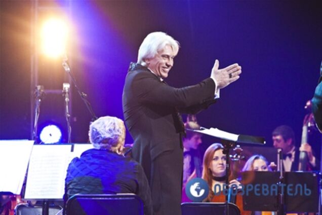 Хворостовский пел 'Очи черные' на концерте в Киеве. Фото. Видео