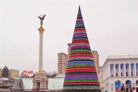 Эволюция новогодней елки: хроника прошлых лет