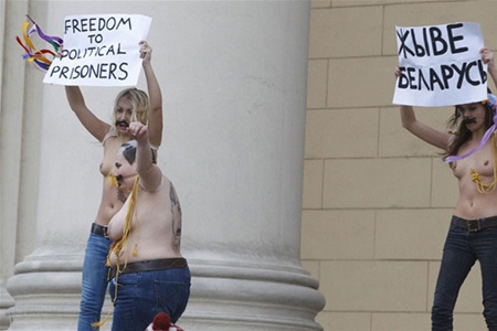 МИД Беларуси понятия не имеет, куда исчезли активистки FEMEN