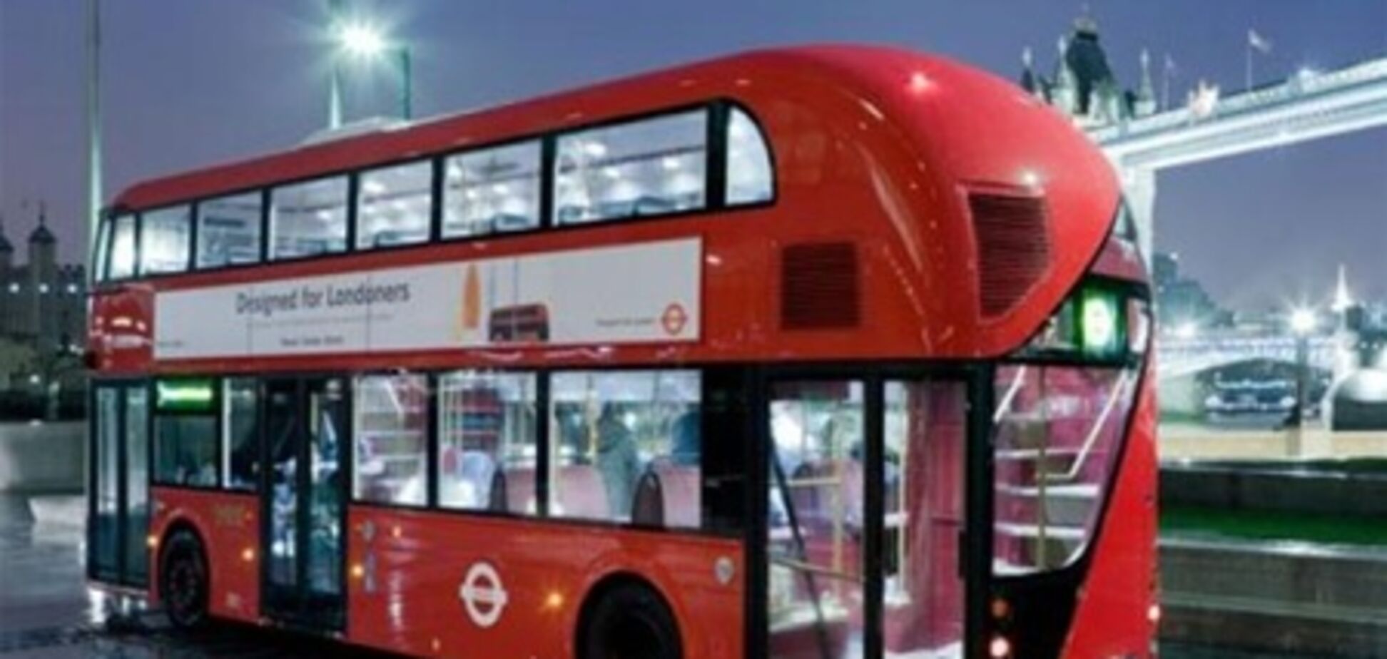 Двухэтажный лондонский автобус предстал в новом виде. Фото