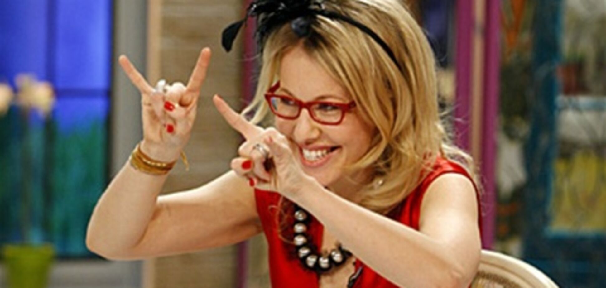 Собчак забула прикрасити будинок