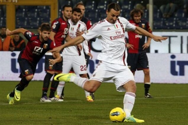 Чемпионат Италии. 'Милан' вышел в лидеры Серии А
