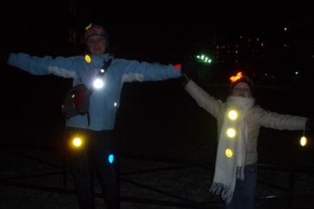 ГАИ сделает пешеходов светоотражающими