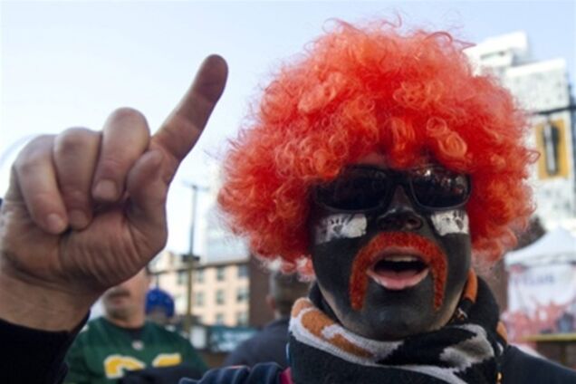 Безбашенные футбольные фанаты