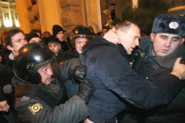 В Москве задержали 600 несогласных с результатами выборов