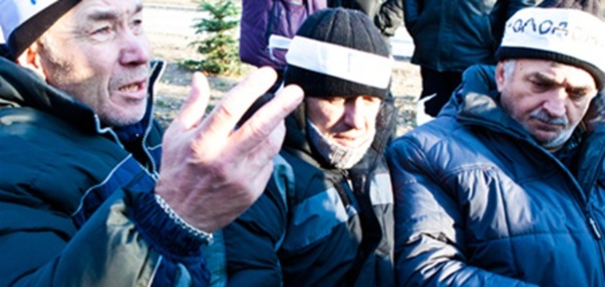 Чернобыльцы в Киеве продолжают голодовку. Фоторепортаж