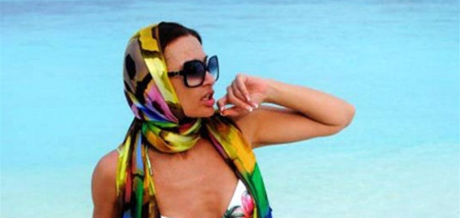 Эвелина Блёданс, как и Волочкова, выложила в Интернет фото с Мальдив