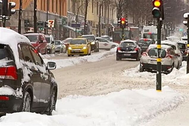 Европа замерзает: в Норвегии похолодало до -40°