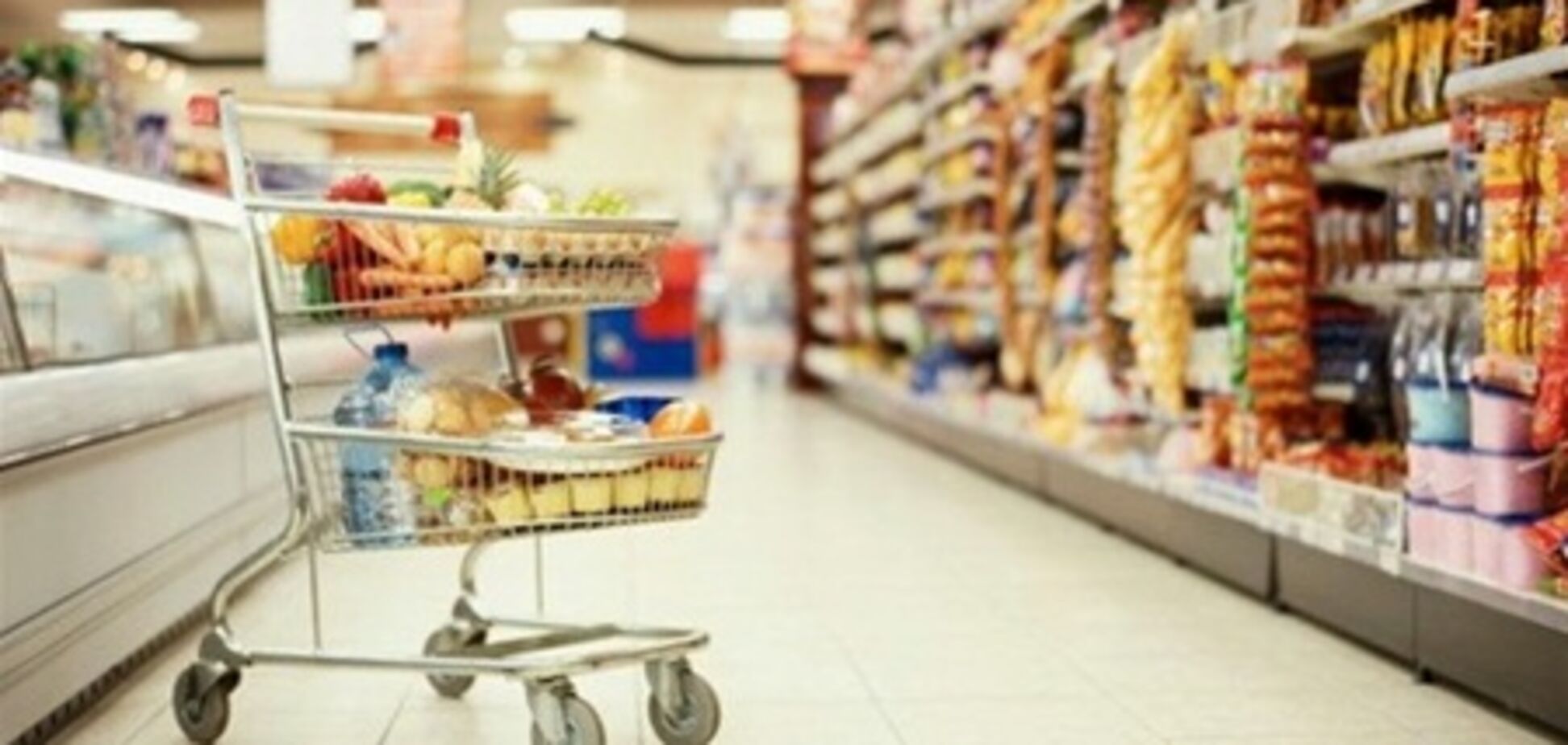 В Украине цены на продукты достигли мирового уровня