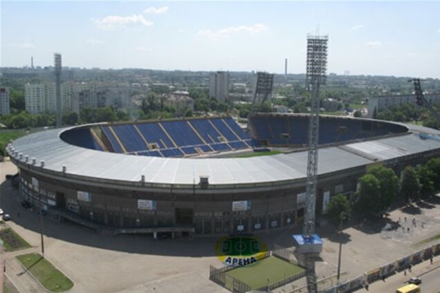 При реконструкции харьковского стадиона украли миллионы