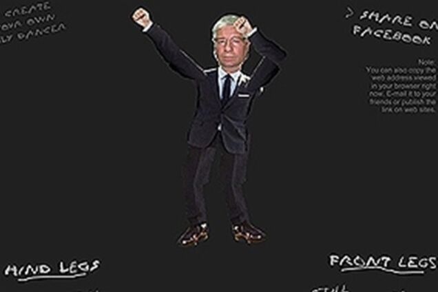 Как Азаров танцует хип-хоп, а Ющенко 'выделывает коленца'