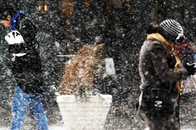 Снежная буря в США: более 100 тыс. людей остались без света