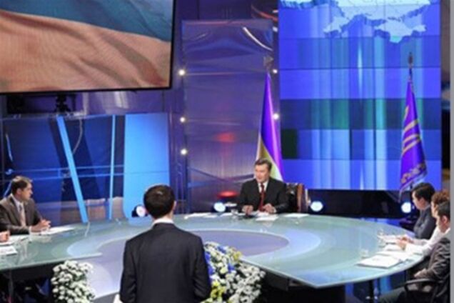 Телемост с Януковичем спровоцировал драку