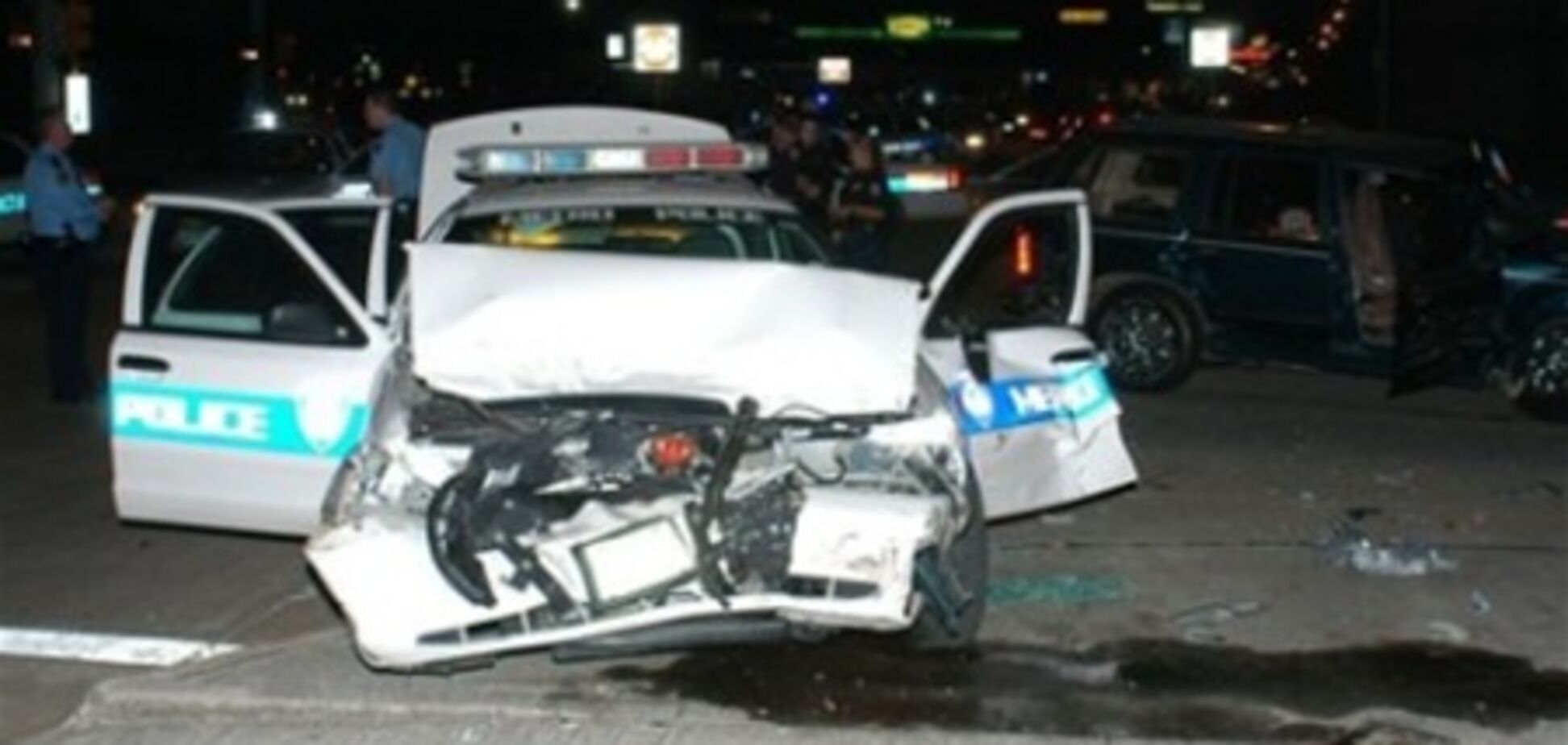 Більше всіх машини розбивають поліцейські