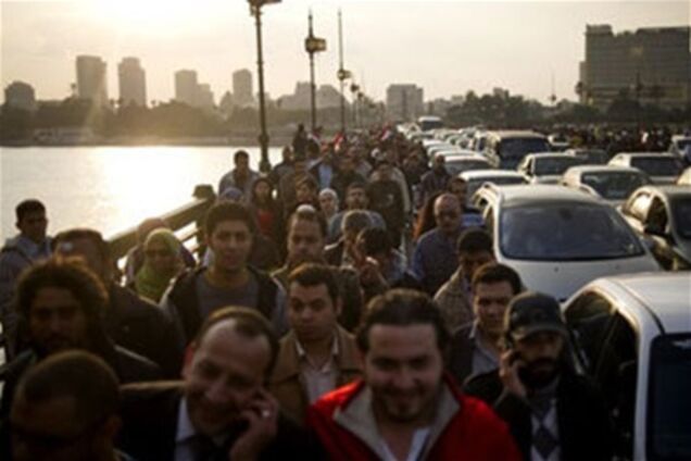 Началась общеегипетская забастовка