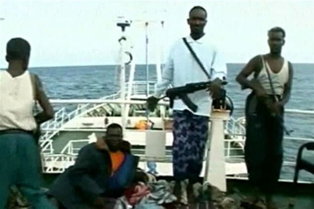 Жертвами сомалійських піратів вперше стали діти